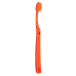 edel+white Ultrasoft Flosserbrush SWISS in PET box - Léger, flexible et avec des poils coniques ultra-doux. Illustration brosse à dents en différentes couleurs. 