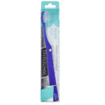 edel+white Eraser Whitening toothbrush in PET box – Flecken einfach wegrubbeln. Stain eraser brush in lila in Verpackung. 