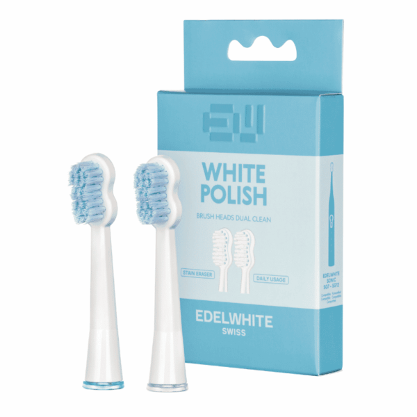 Têtes de brosse blanchissantes edel+white