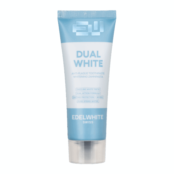 edel+white Anti-Plaque + Blanchiment dentifrice 75ml