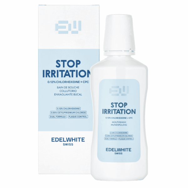edel+white STOP Irritation Bain de bouche 1.2% CHX 300ml