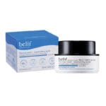 belif Ceramide Bomb Whip Cream, 50ml, Produktfoto mit Verpackung – Feuchtigkeitsspendende Gesichtscreme mit Ceramiden, Peptiden und Squalan für trockene & empfindliche Haut