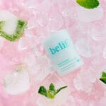 belif Mint Plumper Lipcerin 15ml - Baume à lèvres repulpant & masque à la menthe, aux peptides et au complexe multi-vitaminé. Illustration Baume à lèvres à la glace et à la menthe