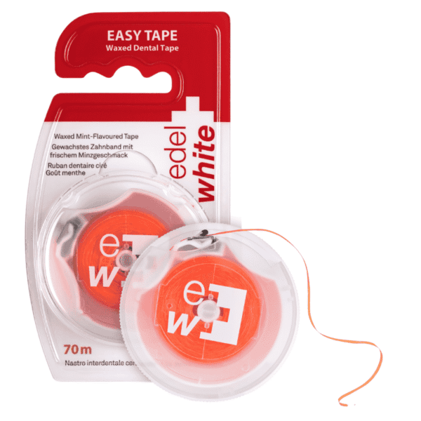 edel+white Easy Tape Gewachstes Zahnseideband 70m