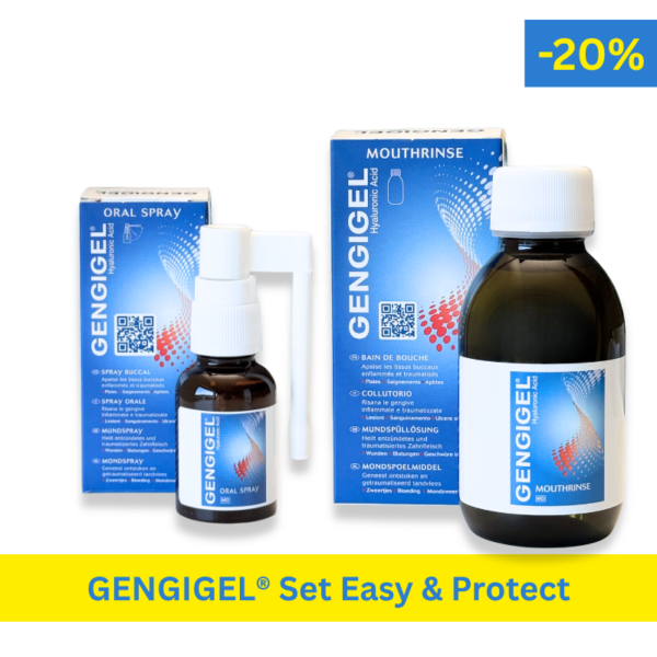 GENGIGEL Set Easy & Protect Spray Mundspülung