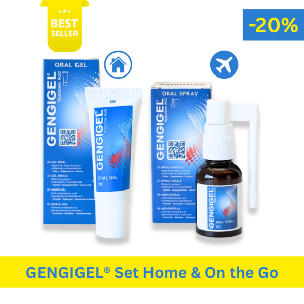 GENGIGEL Set Home & On the Go Gel Spray